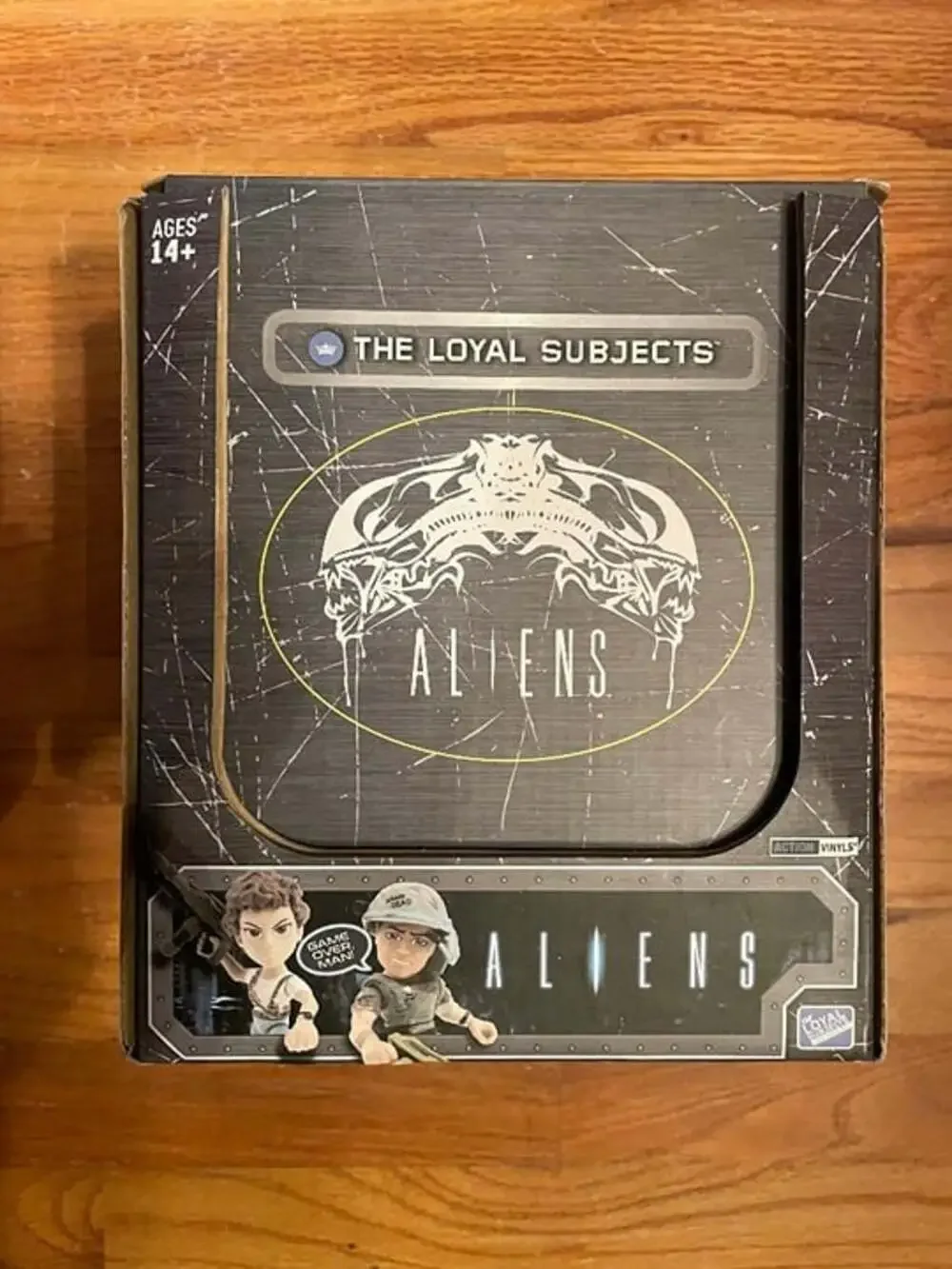 EMPTY Loyal Subjects 2019 Aliens Action Figure Display Box ~ FAST FREE SHIPPING!